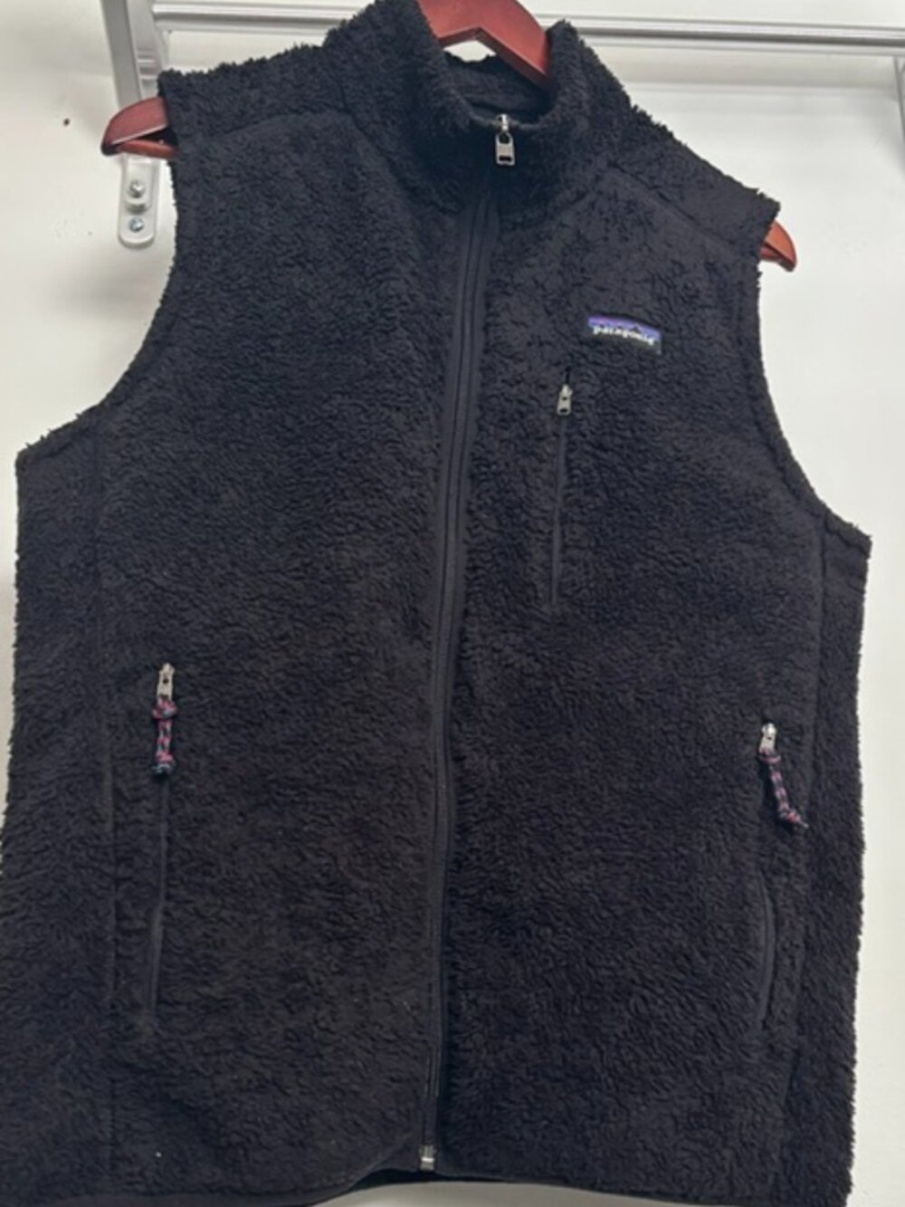 Patagonia Los Gatos High-Pile Fleece Vest Black Men's Medium STY25926
